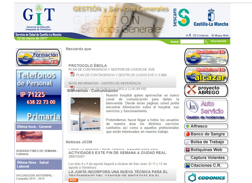 Servicio de Salud de la Junta de Comunidades de Castilla La Mancha